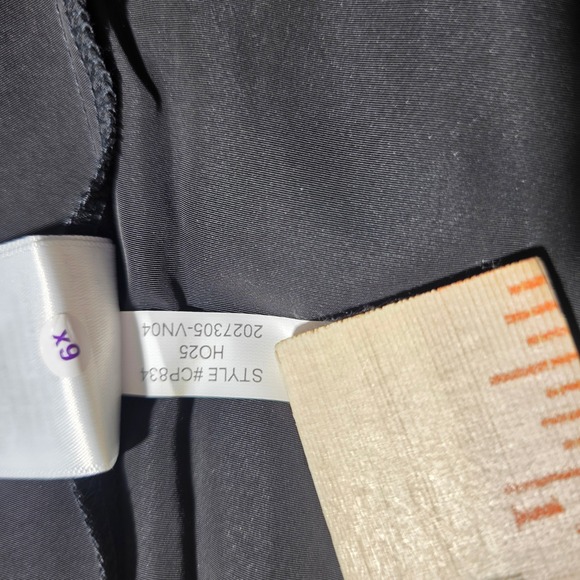 J.Crew Women Medium Black Knit Mixy Dress Off-the-Shoulder Long Sleeve Pockets - Picture 7 of 8